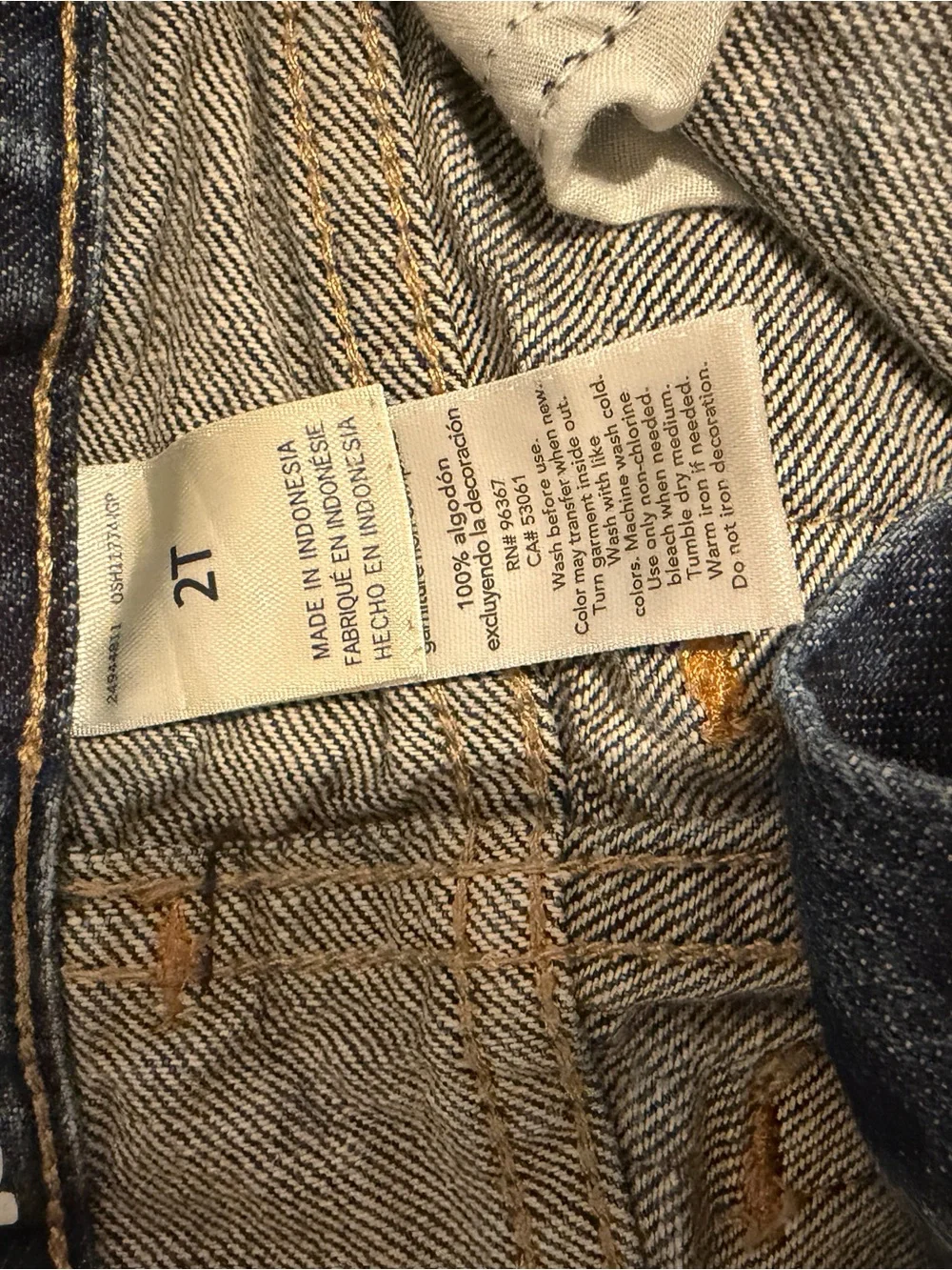 Lot of 4 Carter’s OshKosh Toddler Boys Jeans Bundle 2T 24M 4 Pair Denim Pants